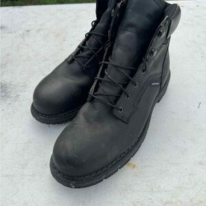 Red Wing Shoes Black Leather Men's Boots